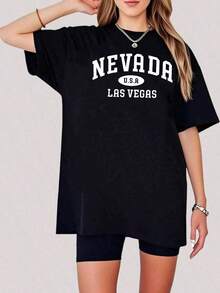 1 Piece 180g Women's T-Shirt, Men's T-Shirt, Casual Cotton Crew Neck T-Shirt. Women's Sports T-Shirt. Designed By Y2K Artists In The Bababask Style, Made From 100% Pure Cotton. Creative Cartoon Pattern Design, Comfortable Short Sleeves - 黑色7 - 查看 6