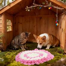 Multi-Layer Sniffing Mat For Pets, Bite-Resistant Anti-Slip Slow Feeder Mat, Suitable For Cats And Dogs, Interactive Training Mat, Pet Supplies - Multicolor - View 10