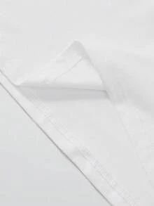 Plus Size T-Shirts - White - View 3