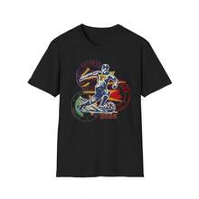 Unisex Pure Cotton T-Shirt, Round Neck, Loose Fit, Casual Style, For The 2026 World Cup, USA, Canada, Mexico - 黑色 - 查看 12