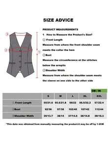 Chaleco sin mangas liso para mujer, chaqueta de cuello en V, primavera/otoño, de moda para ir al trabajo, prenda de verano - Caqui - Ver 9