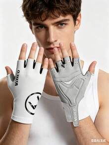 VILICO Sports Gloves, Breathable And Comfortable, Non-Slip, Shock-Absorbing, Adjustable Tightness, Suitable For All Seasons, Suitable For Both Men And Women, Suitable For Outdoor Cycling And Running - Multicolor - View 1