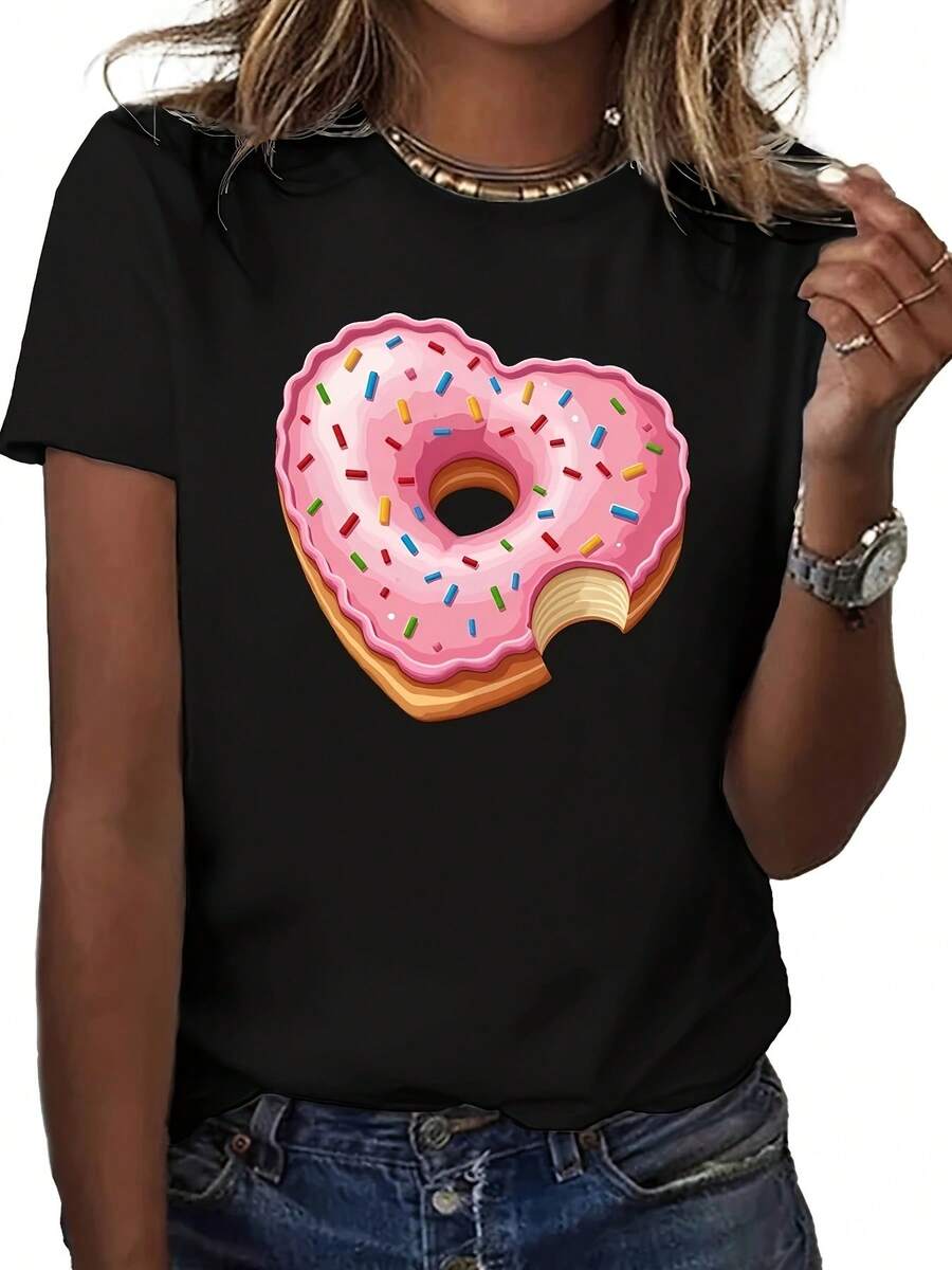 1 Camiseta Teediy Wo de Color Sólido | Cuello Redondo, Manga Corta, Camiseta Casual con 95% y 5%, Lavable a Máquina, Versátil para Todas las Estaciones, Ligerara Uso Diario, Corte Casual Clásico