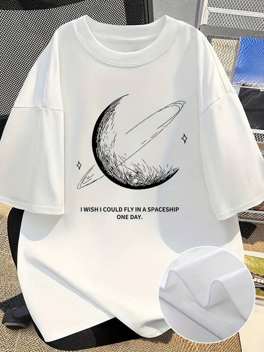 Plus Size T-Shirts - Black - View 1