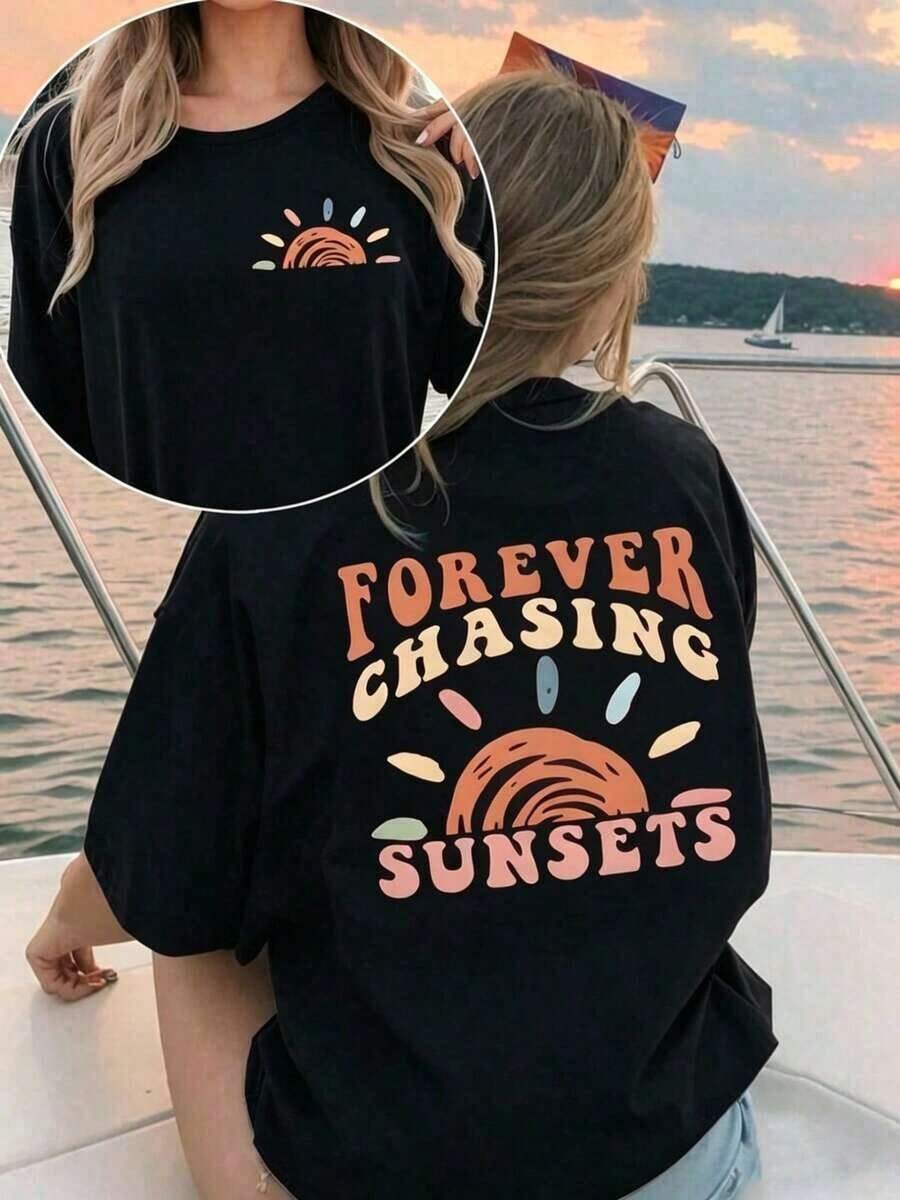 Women T-Shirts - Black - View 1