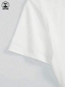 Camiseta con estampado gráfico de fantasma divertido y espeluznante, cuello redondo cómodo, corte relajado e informal, 100% algodón, 160 g/m², peso medio, tela transpirable y agradable para la piel, ideal para fiestas temáticas de Halloween, conjuntos divertidos a juego para mejores amigas, ropa casual para el día a día, camisetas de mujer lindas, ropa gótica para mujer, ropa de algodón para mujer, ropa Y2k para mujer, ropa Y2k para la vuelta al cole, camiseta holgada, ropa gótica para mujer, ropa Y2k para mujer, ropa de talla grande para mujer, ropa Y2k para la vuelta al cole, camisetas gráficas de talla grande, ropa renacentista de talla grande, ropa rave, top negro, tops de otoño, camisetas divertidas, camisa de algodón, camisetas de mujer lindas, ropa gótica para mujer, ropa de - Blanco - Ver 3