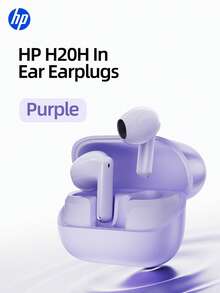 HP H10H 渐变色蓝牙 5.4 无线耳机，IPX4 防水，30 小时续航，带麦克风，节日礼物 - 查看 14