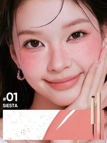 JUDYDOLL 雀斑腮红双色笔 - #01 SIESTA - 查看 2