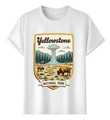 Tshirt Muscle Freaks  Estilo Parque Nacional - Blanco - Ver 1