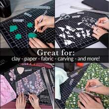 金属雕刻刀和切割工具套装 - 适用于木雕、剪纸、陶艺创作 - DIY 手工艺品、书法、石版画 - 学生艺术家雕塑和精密切割 - 3雕刻刀+30刀片 - 查看 4