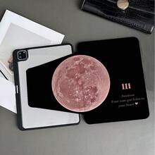 Ốp lưng máy tính bảng xoay 360° in hình Trăng Hồng và Số Thiên Thần 111, có ngăn đựng bút, tương thích với iPad thế hệ thứ 10 10.9 inch 2022 Smart Case/ Air 13 (M3 2025)/ Air 11 (M3 2025)/ Air 11 (M3 2025)/ 11 (A16 2025), tương thích với Oppo Pad, Matepad, Vivo Pad, Honor Pad, Xiaoxin Pad. - Nhiều màu - Xem 5