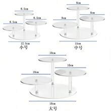Transparent Acrylic Display Stand, Suitable For Plant Collection Sets, Multi-Layer Display Rack, Used For Collections And Room Decoration, Perfume Display Stand, Desktop Plant Shelf - Multicolor - View 5