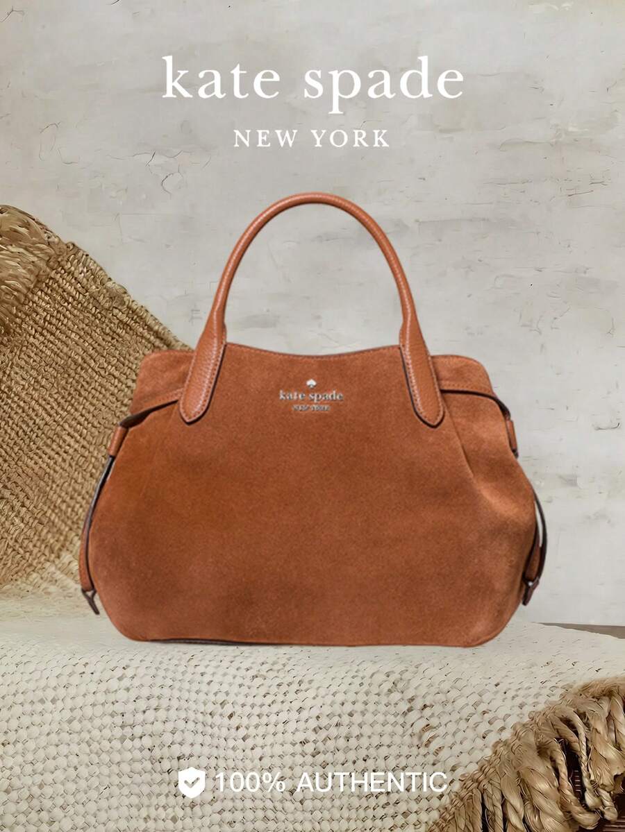 Kate Spade Túi xách tay KS DUMPLING dành cho nữ, có quai xách phía trên, dung tích lớn và ngăn khóa kéo bên trong. - màu nâu - Xem 1