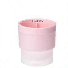 Portable Foldable Ice Ball Cup, Reusable With Straw, Lightweight Heat-Resistant Easy-Clean Collapsible Beverage Cup, Suitable For Travel, Camping, Office Use - Multicolor - View 13