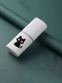 Organizador de baño todo en uno | Hecho de material PP duradero, anti-caída y de larga duración. El diseño llamativo presenta un lindo patrón de gato, con una taza de enjuague desmontable para una higiene diaria conveniente. El interior espacioso puede organizar varios artículos de tocador, incluidos pasta de dientes, peines, maquinillas de afeitar, convirtiéndolo en un elemento esencial para el hogar y los viajes. - Multicolor - Ver 12