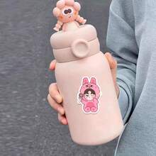 Hasbro 50张SKZOO卡通贴纸，适用于剪贴簿、笔记本、笔记本电脑、行李箱、涂鸦装饰、礼品 - 彩色 - 查看 3
