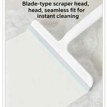 Glass Surface Cleaner, Featuring A Durable Plastic And Silicone Structure With A Powerful Scraper, A Suitable Handle For Convenient Cleaning, A Hook For Hanging Storage To Save Space, Suitable For Cleaning Bathrooms, Showers, Kitchens, - A - View 2
