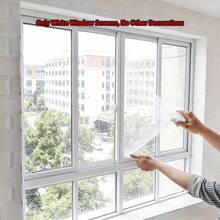 1pc/2pcs/3pcs/4pcs 62.99*51.18 Inch Home Anti-Mosquito Mesh Window Screen, Self-Adhesive No Drilling Installation, Fits Various Window Shapes, Removable And Washable, Breathable And Transparent, Anti-Mosquito And Insect, Easy Mesh Window, Enjoy Pest-Free Living! - White - View 14
