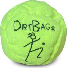 2026World Footbag Dirtbag Footbag With 8-Panel Synthetic Suede And Sand-Filled Design| Neon Yellow - 1 - Xem 2