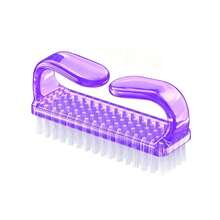 1/4pcs Plastic Multi-Color Nail Brush, Hand Cleaning Brush, Nail Care Soft Bristle Cleaning Tool - Multicolor - View 22