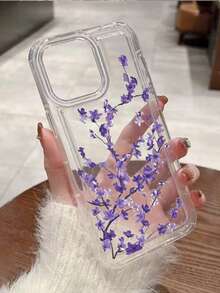 1. 花卉图案透明 TPU 防震保护壳，兼容苹果手机 6/6s/6 Plus/7/7 Plus/8/8 Plus/X/Xr/Xs Max/11/11 Pro/11 Pro Max/12/12 Mini/12 Pro/12 Pro Max/13/13 Mini/13 Pro/13 Pro Max/14/14 Plus/14 Pro/14 Pro Max/15/15 Pro/15 Plus/15 Pro Max/16/16 Pro/16 Plus/16 Pro Max/16e/17/17 Pro/17e/AIR/17 Pro Max 以及三星 Galaxy A12/A13/A14/A15/A23/A24/A32/A33/A52S/A54/S20/S21/S22/S23/S23 Plus/S24/S24。 Ultra/S25/S26/S26 Plus/S26 Ultra - 深紫色 - 查看 3