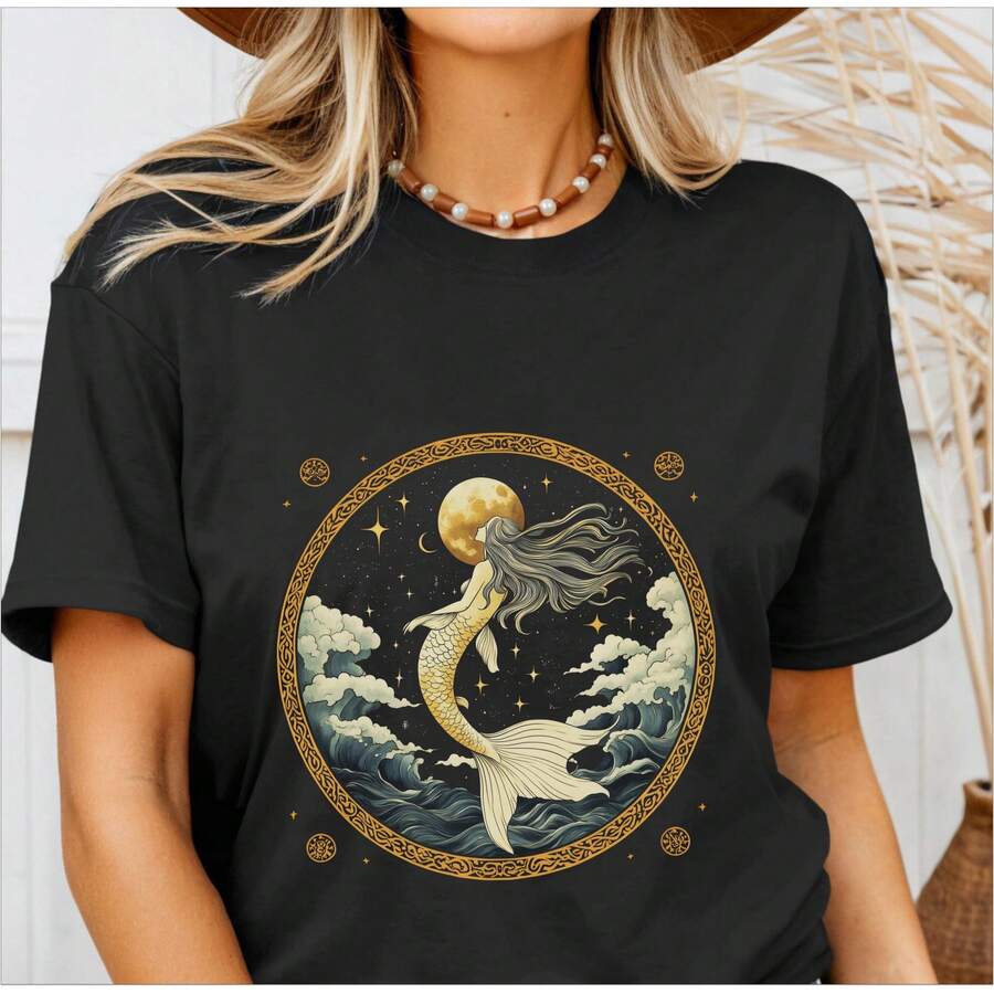 Women T-Shirts - Black - View 1