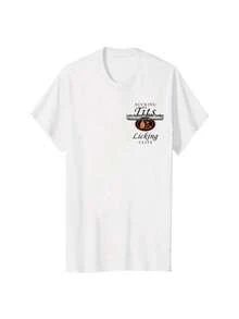Sucking T and Licking C Funny Titos Drinking Humor Party T-shirt, Rap Hip-hop Music Shirt, Titos Logo Party Vibes Design 2 Sided unisex Cotton T-shirt for Men for Women Menswear Womenswear Top - Branco - Ver 1