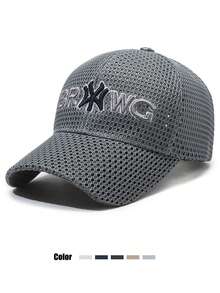 1 chiếc mũ lưỡi trai bóng chày unisex thể thao casual mới cho xuân/hè, mũ cứng, thêu thời trang cho cặp đôi, đa năng, chống nắng, thoáng khí, snapback - nhiều màu - Xem 13