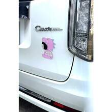 Puppy POP カーマグネットステッカー KIDS IN CAR キッズインカー 子供が乗っています KIDS ON BOARD キッズオンボード カー用品 KIDDY POP BOY-A - ガールB - チェックする 4