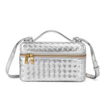 BV Bottega Bang Bang Bolso de mujer tejido a mano de cuero genuinodebolso de manotipocuboconpatróntejidoparamujer,bolsodemarca,elegantebolsodemanoparaseñorabolsaderegaloexquisita,bolsodebolso de manodelujoparamujer,bolsocruzadodemodaparamujer,adecuadoparachicas,estudiantesnivel universitariodamasdeoficina,madresdemedianaedadparausodiario,comprasoficina,clase,reuniones,citas,actividadesalairelibretambiénunregaloidealparamujeresNuevasbolsodemujer,versátilinspiradoeslascelebridadesalamodabolsocuadradopequeñotejidoamano,bolsodehombroybandoleratipoloncheraparamujer. - Dorado - Ver 9