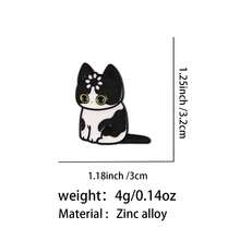 加载中……猫咪珐琅徽章 可爱卡通动物胸针 翻领别针 徽章 背包服饰配饰 时尚珠宝礼品 - 黑色 - 查看 16