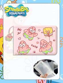 SpongeBob SquarePants Cartoon Print Multi-Card Slot Large Capacity Anti-Demagnetization Durable Holder For Driver's License, Bank Card, Campus Card, Portable Storage Bag - Multiple Styles - View 9