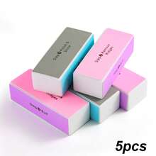 15/10/5/3/2pcs 4-In-1 Nail Buffing Blocks: Upgraded Multi-Sided Buffing And Polishing Files - One-Step Buffing, Smoothing, And Polishing. Essential Home Tool For Beginners And DIY Nail Enthusiasts. - Multicolor - View 14