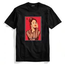 Playera  Vm Dama Y Caballero - Negro - Ver 1