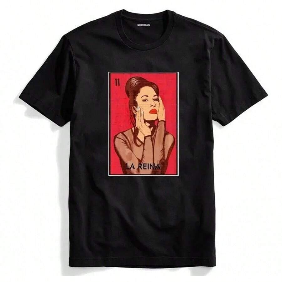 Playera Vm Dama Y Caballero - Negro - Ver 1