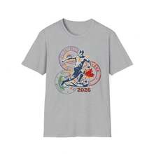 Unisex Pure Cotton T-Shirt, Round Neck, Loose Fit, Casual Style, For The 2026 World Cup, USA, Canada, Mexico - 黑色 - 查看 7