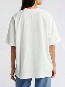 Playera minimalista moderna2026 Summer ClothesArtsadd I'd Rather Be Thrifting Shirt, Gift For Antique Lover, Thrift Aesthetic Graphic Tee, Love Shopping Fit, Bique Gifts Unisex Oversize Spring And Summer Casual Crew Neck Cotton T- Shirt, Super Soft, Summer Breathable Tee- Perfect Easter , Regalo del Día de San Valentín, Día de la Madre para mamá, pareja, familia y amigos. Ropa holgada y cómoda de verano para mujer. Tops para mujer. - 2-blanco - Ver 5