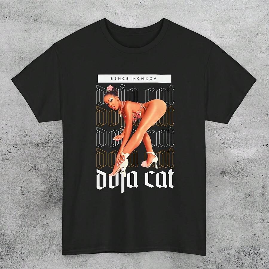 Doja Unisex T Shirt - Black - View 1