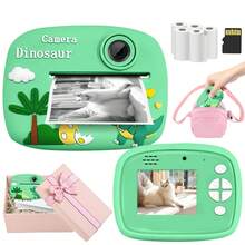 Children's Instant Printing Camera 1080P High-Definition Digital Camera Comes With A 32GB Storage Card As A Gift With An Image Quality Of 48MB Supports 16x Magnification Great Present For Christmas Thanksgiving And Holiday Celebrations - Multicolor - View 16