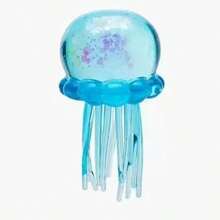 Octopus Squeeze Toy For Beach & Water Play, Stress Relief Squeezy Realistic Jellyfish Plush - Multicolor - View 8