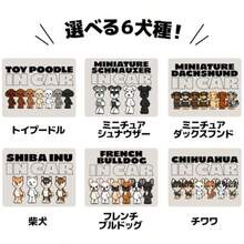 車用マグネット ミニチュアシュナウザー Dog in Car/うちの子が乗ってます カーステッカー ドッグインカー/耐水 耐光 日本製/犬 イラスト - フレンチブルドッグ - チェックする 6