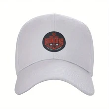 Grundens Lightweight Adjustable Snapback Duckbill Cap With Animal Print & Logo Design - Curved Brim, Solid Color Outdoor Sports Hat For Fishing, Hiking, Casual Wear - Unisex For Men & Women (Black, Multi-Color Options) - trắng - Xem 3