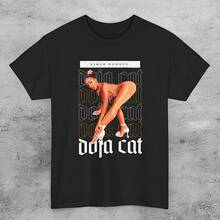 Doja Unisex T Shirt - Black - View 1