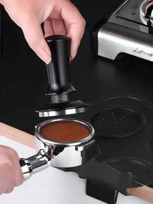 51mm/53mm/58mm Coffee Tamper, Professional Barista Coffee Tamping Tool. Features Include Calibrated Spring, Stainless Steel Design, Adjustable Depth Coffee Distributor, And Self-Leveling Coffee Distributor. - Multicolor - View 3