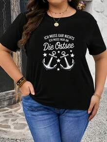 Camiseta de algodón% modelo 2026, tela de alta calidad y peso pesado, diseño de nicho moderno para el verano, camiseta básica sencilla y versátil para el día a día, efecto adelgazante, transpirable y cómoda, adecuada para todos, versátil con cuello redondo y manga corta. - Negro - Ver 7