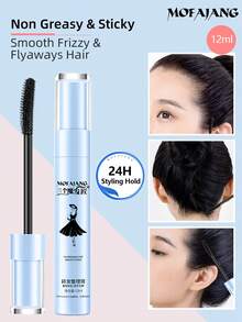 MOFAJANG 12ml Repairing Hair Cream, Smooths Hair In 3 Seconds, Controls Frizzy & Flyaway Hair, Softens Unruly Hair, Non-Greasy & Non-Sticky, 24-Hour Long-Lasting Styling, Lightweight Texture, No Clumping, Portable - Blue - View 1
