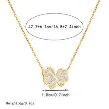 1 chiếc dây chuyền mặt hình bướm sang trọng bằng thép không gỉ dành cho nam giới - trắng - Xem 2