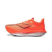 Giày chạy bộ chuyên nghiệp LI-NING FEIDIAN 6 CHALLENGER dành cho nam, đế giữa BOOM FIBER/SUPER BOOM, giày thể thao thi đấu marathon ARMW003 - Ngọn lửa huỳnh quang màu cam - Xem 1