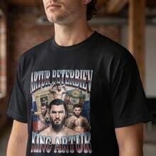 Men T-Shirts - สีดำ - ดู 2