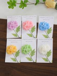 每組2件，包含1個繡球花造型香氛蠟燭與1張卡片，居家裝飾花香蠟燭，適合居家裝飾、情人節禮物、婚禮佈置，亦可作為送給朋友的禮物 - 繡球花香氛蠟燭 - 查看 3